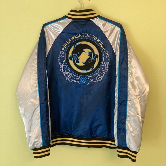 Overwatch Hanzo & Genji Reversible Bomber Jacket - Picture 3 of 6